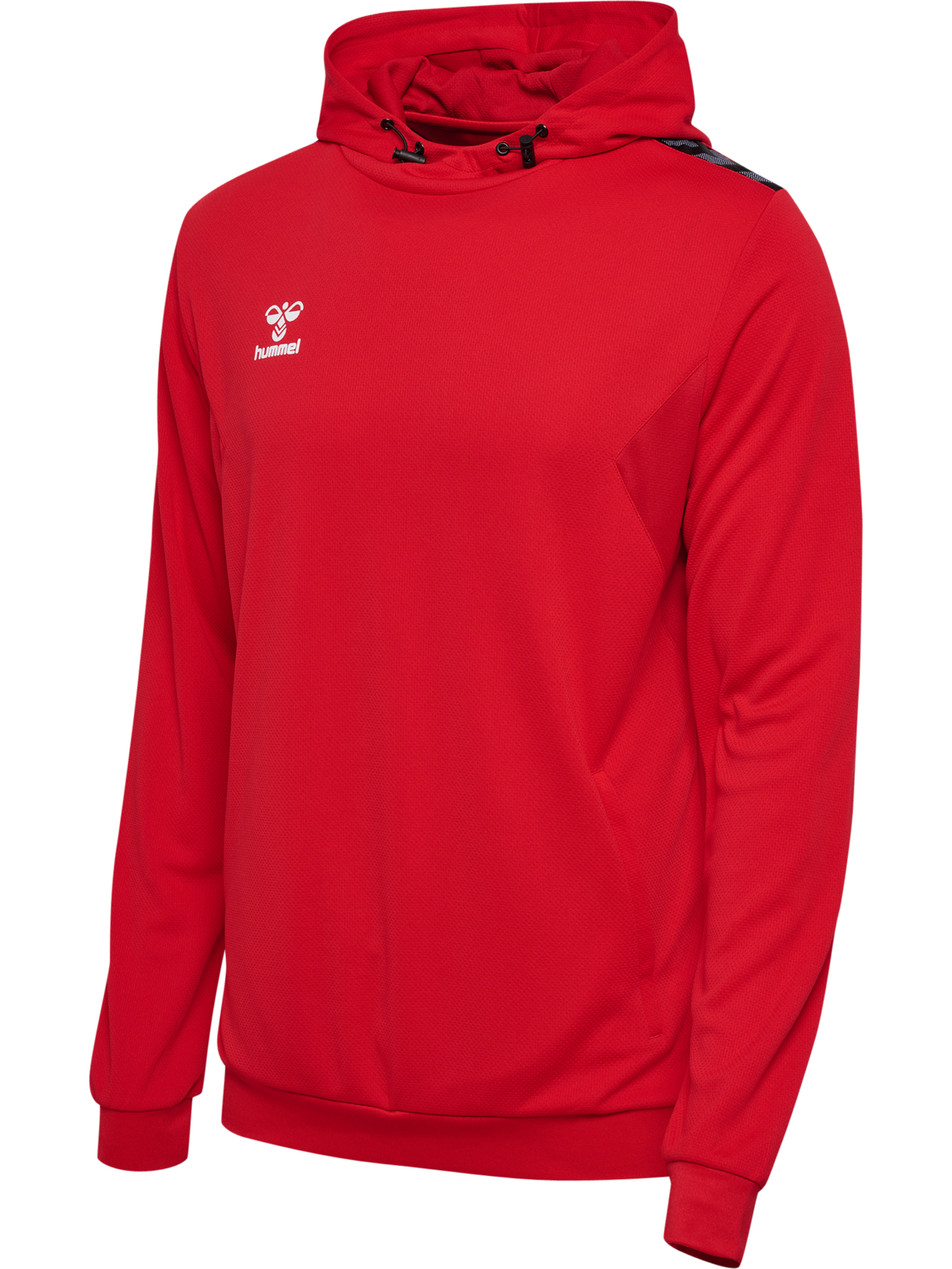 hmlAUTHENTIC PL HOODIE, TRUE RED, packshot