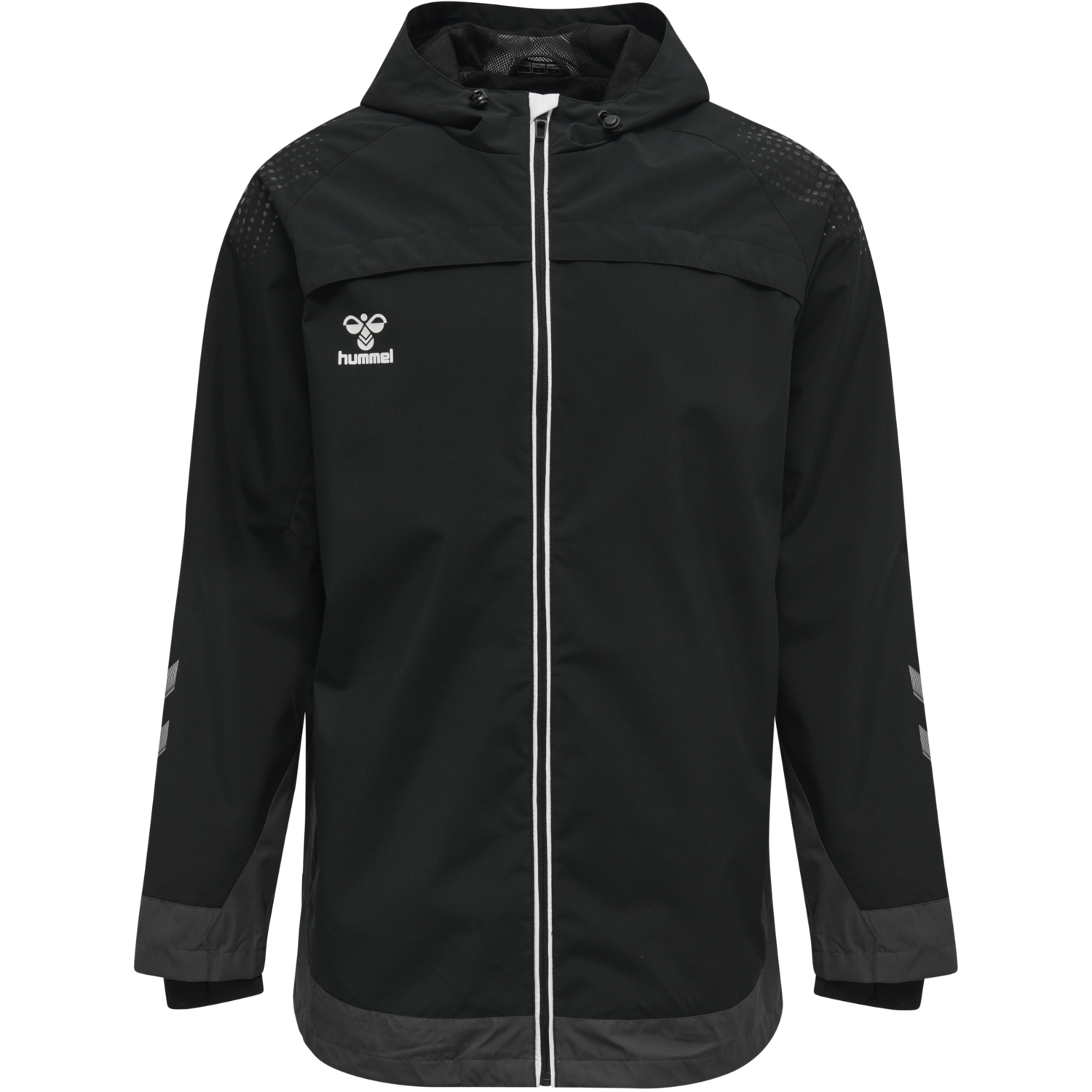 hmlLEAD ALL WEATHER JACKET , BLACK, packshot