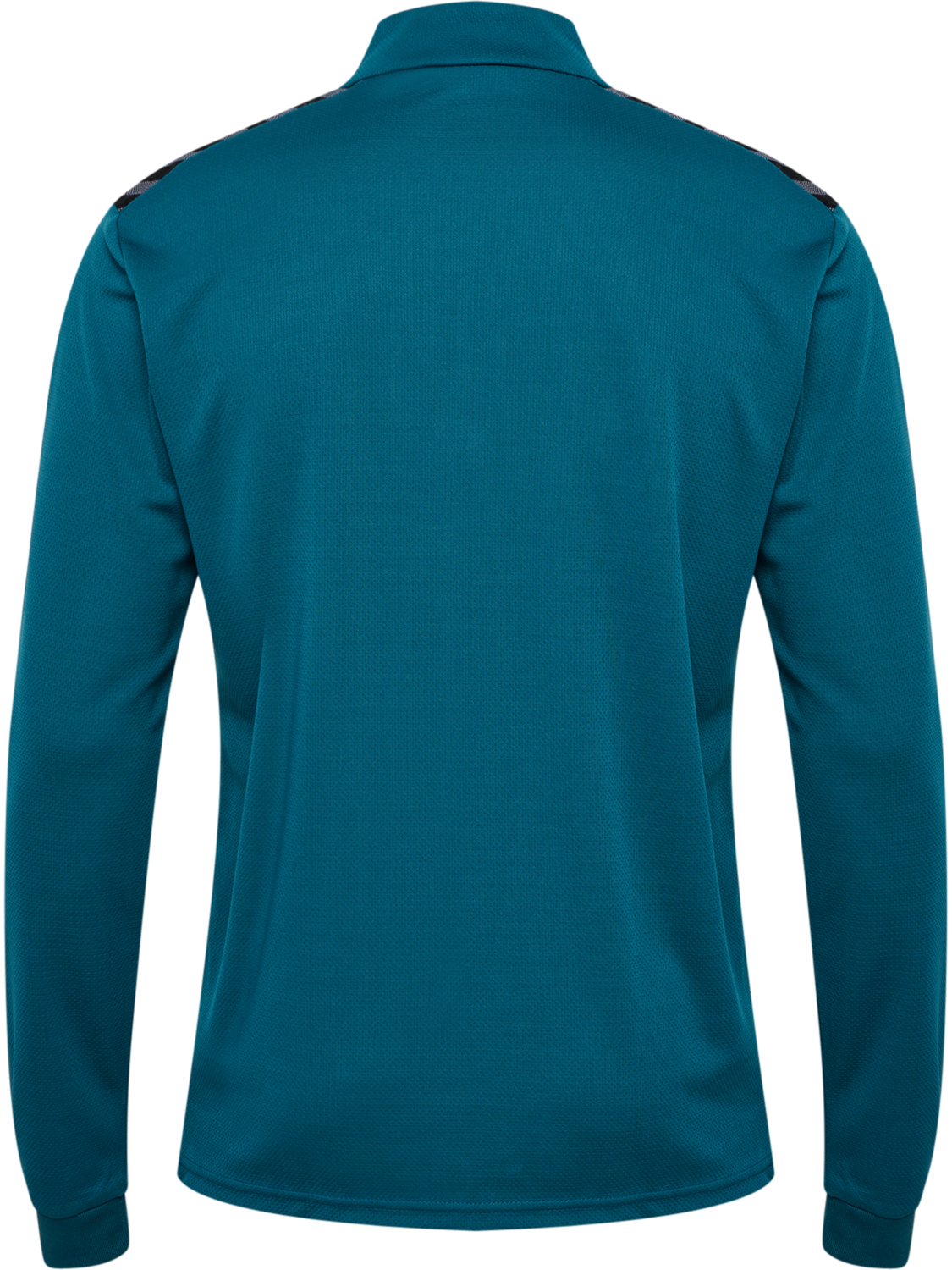 hmlAUTHENTIC HALF ZIP SWEAT, BLUE CORAL/SULPHUR SPRING, packshot