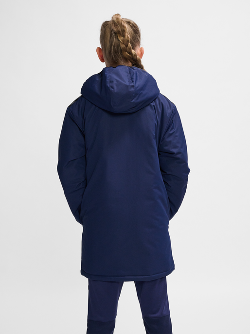 hmlAUTHENTIC BENCH JACKET KIDS, MARINE, model