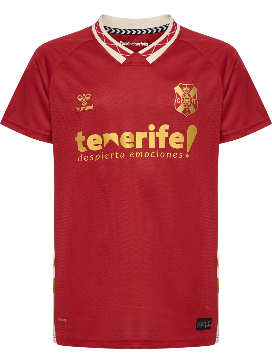 CDT 25/26 AWAY JERSEY S/S KIDS, SCARLET SMILE, packshot