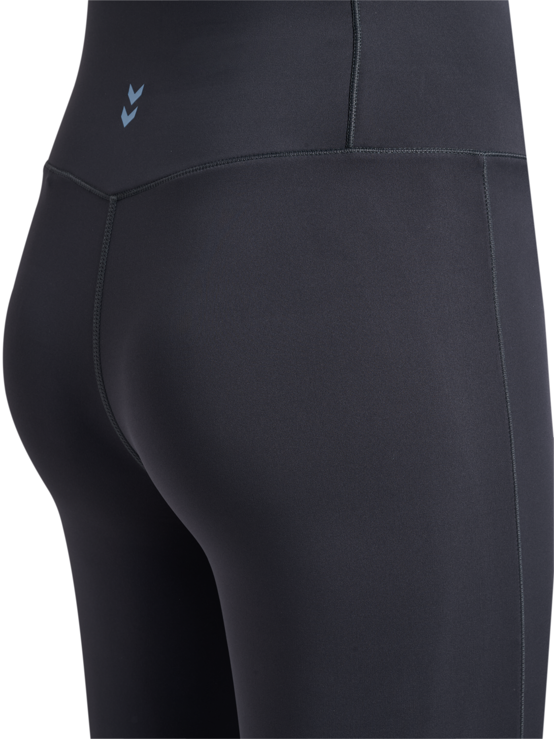 hmlYOGA HIGH WAIST FLARE W TIGHTS, EBONY, packshot