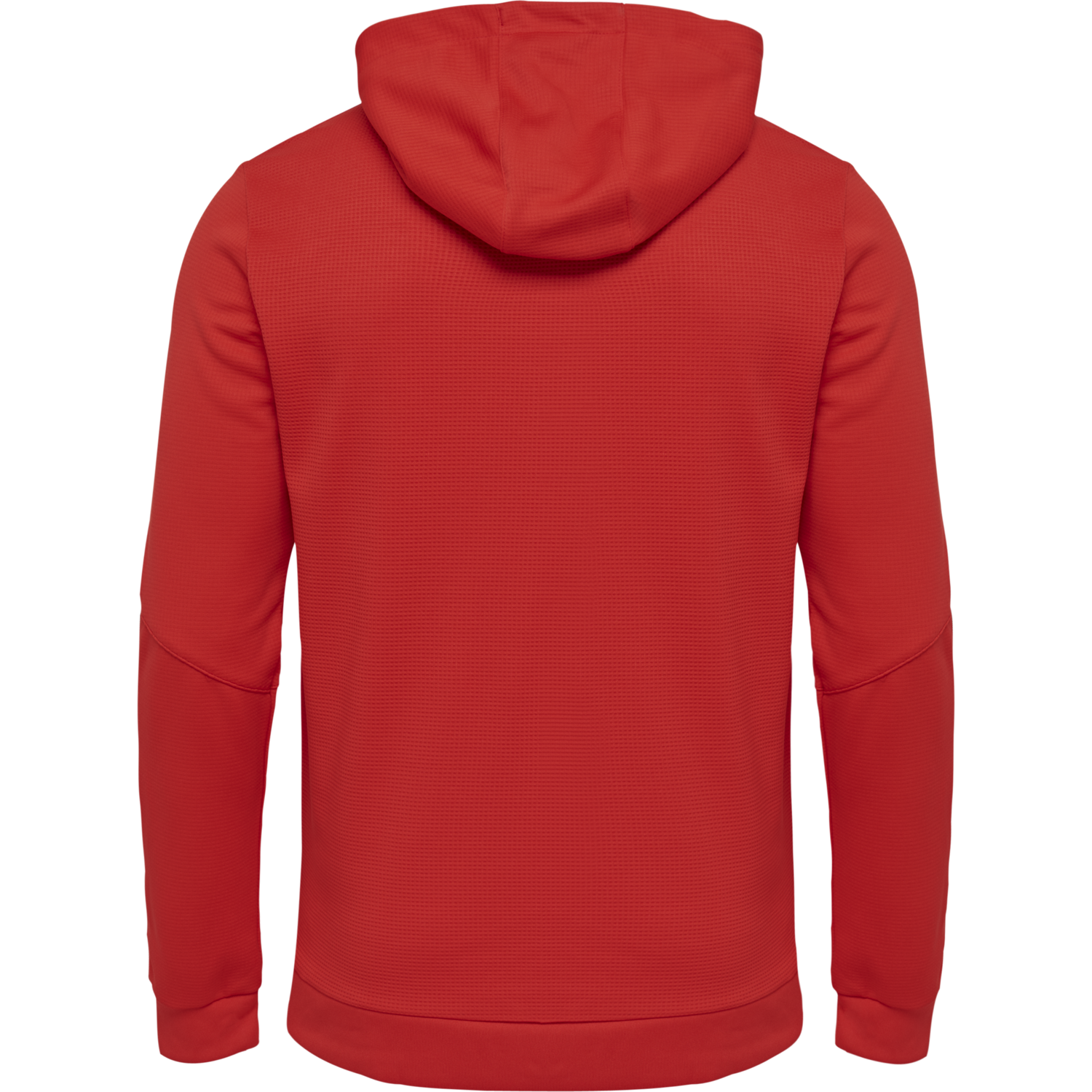 hmlAUTHENTIC POLY ZIP HOODIE, TRUE RED, packshot