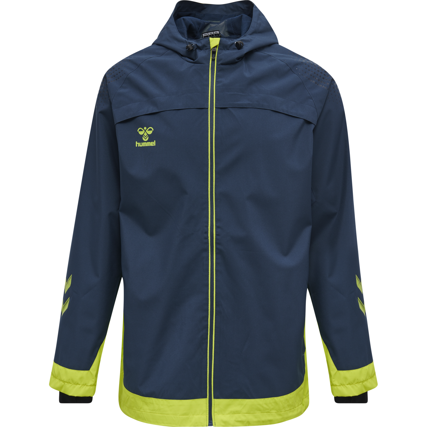 hmlLEAD ALL WEATHER JACKET , DARK DENIM, packshot