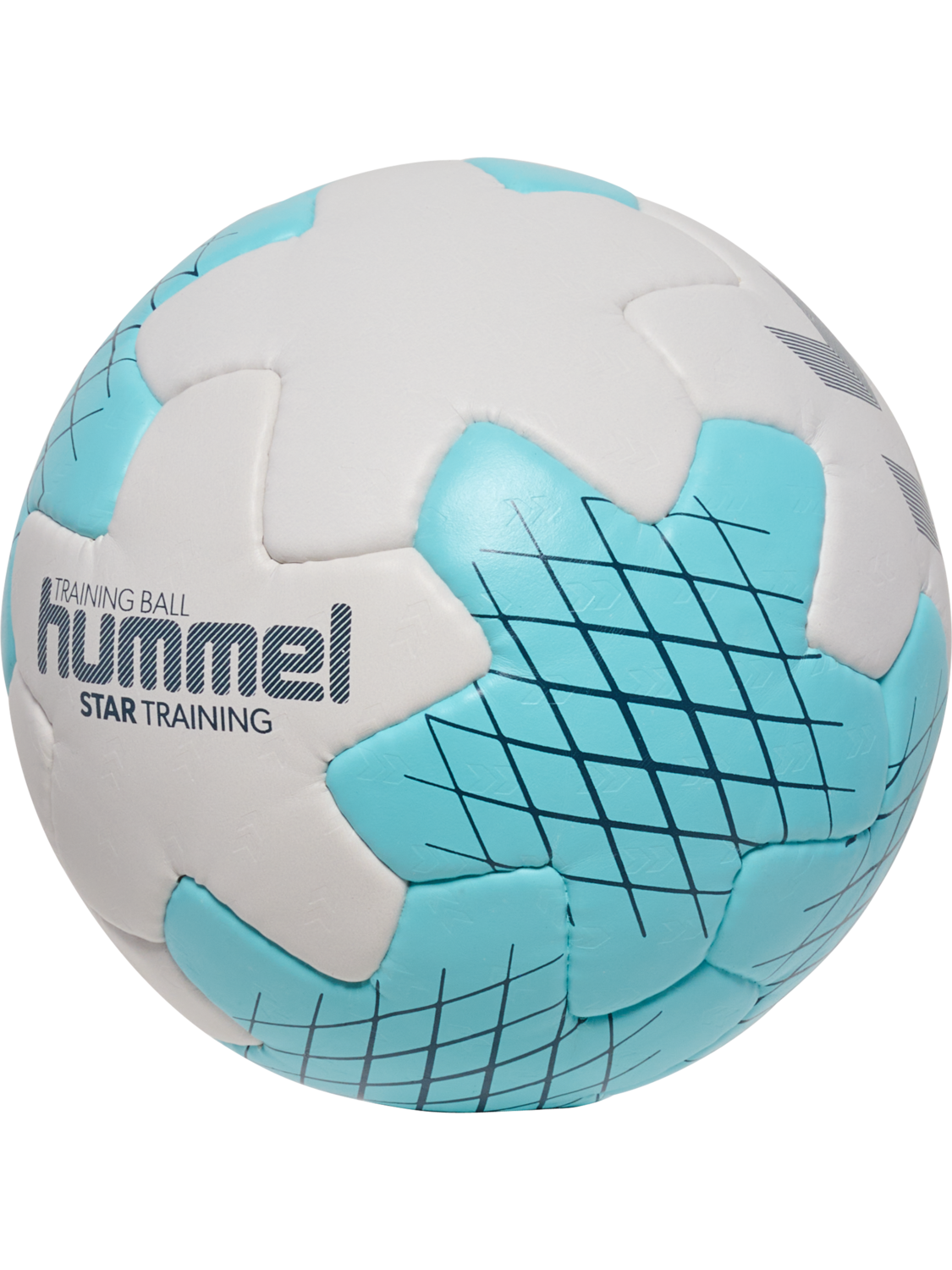 hmlSTAR TRAINING HB, OFF WHITE/LIGHT BLUE/MARINE, packshot