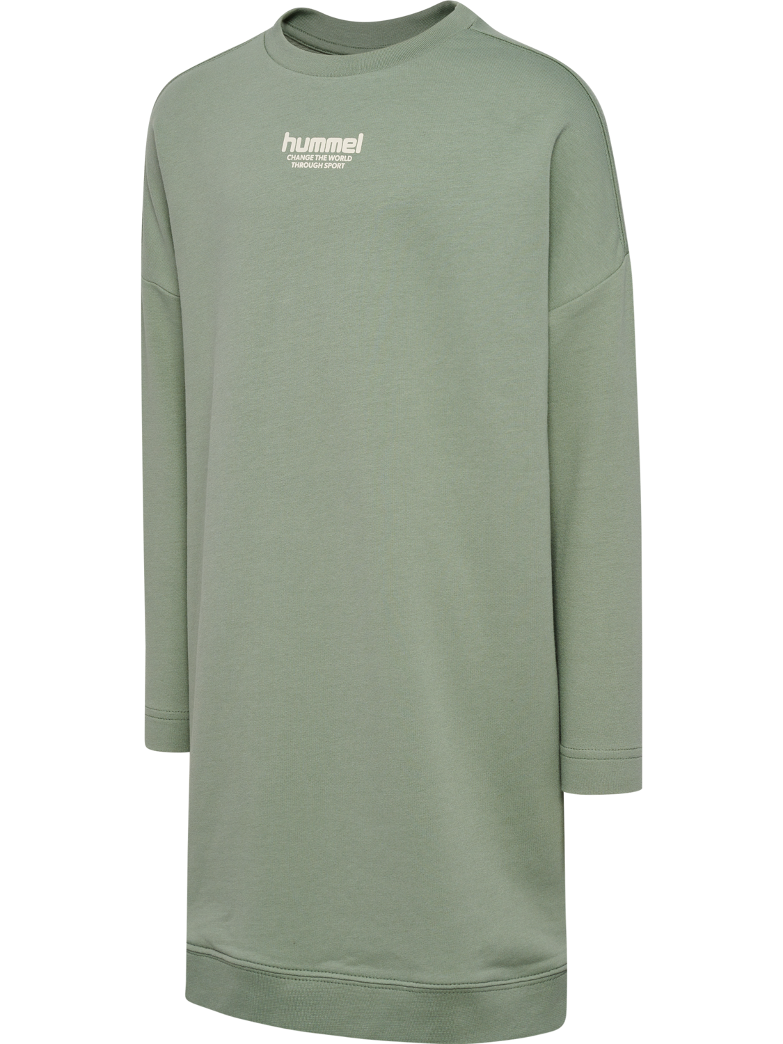 hmlZIPPI DRESS L/S, LILY PAD, packshot