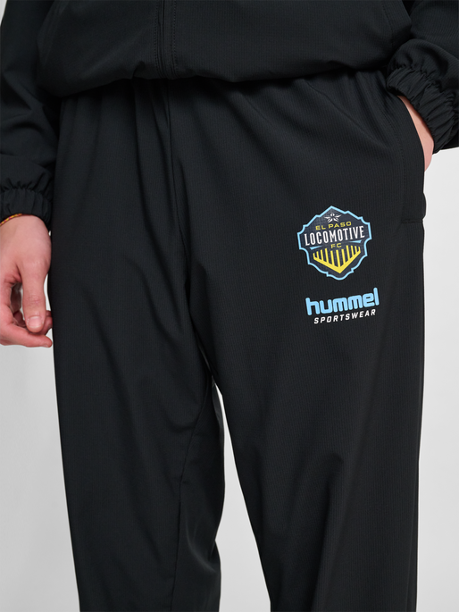 hmlLOOSE TRACK PANTS SW EL PASO, BLACK, model