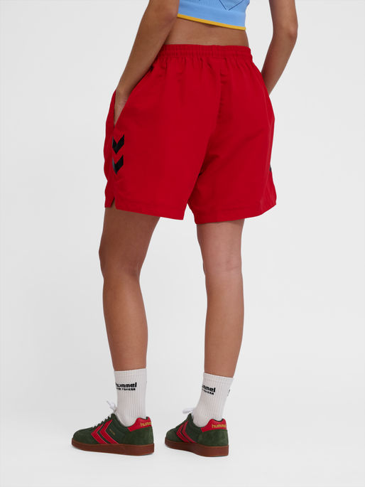 hmlNED SWIM SHORTS, BARBADOS CHERRY, model