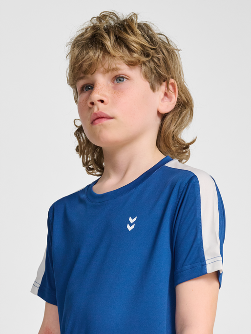 hmlJR PULSE CONTRAST SET, TRUE BLUE, model