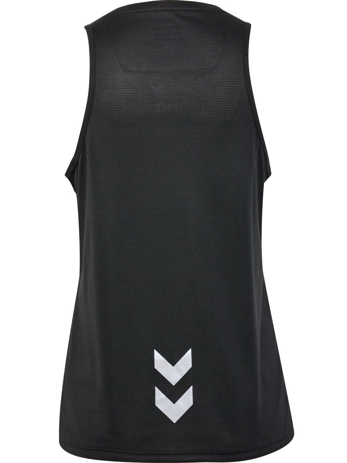 hmlRUN SINGLET S/L WOMAN, BLACK, packshot