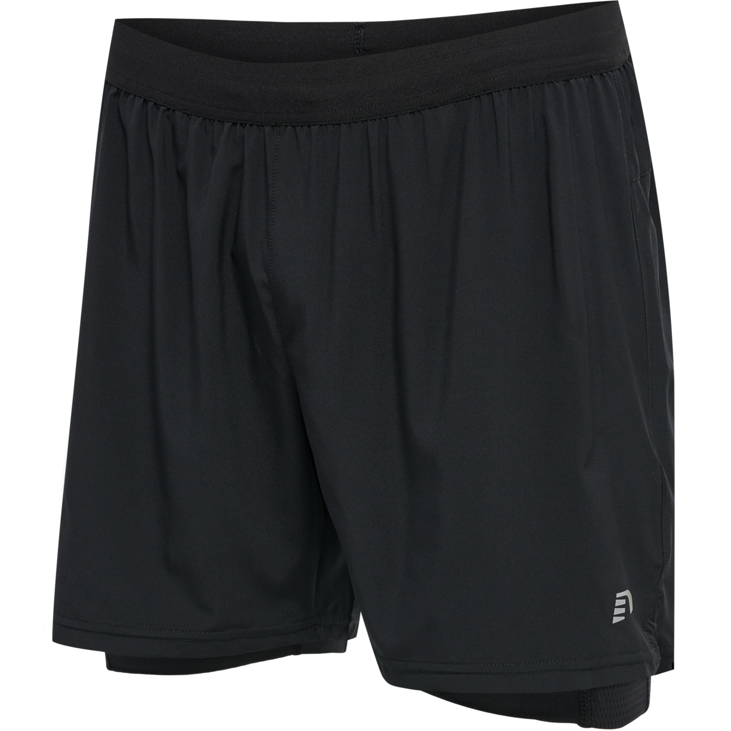 MEN'S CORE 2-IN-1 SHORTS, BLACK, packshot